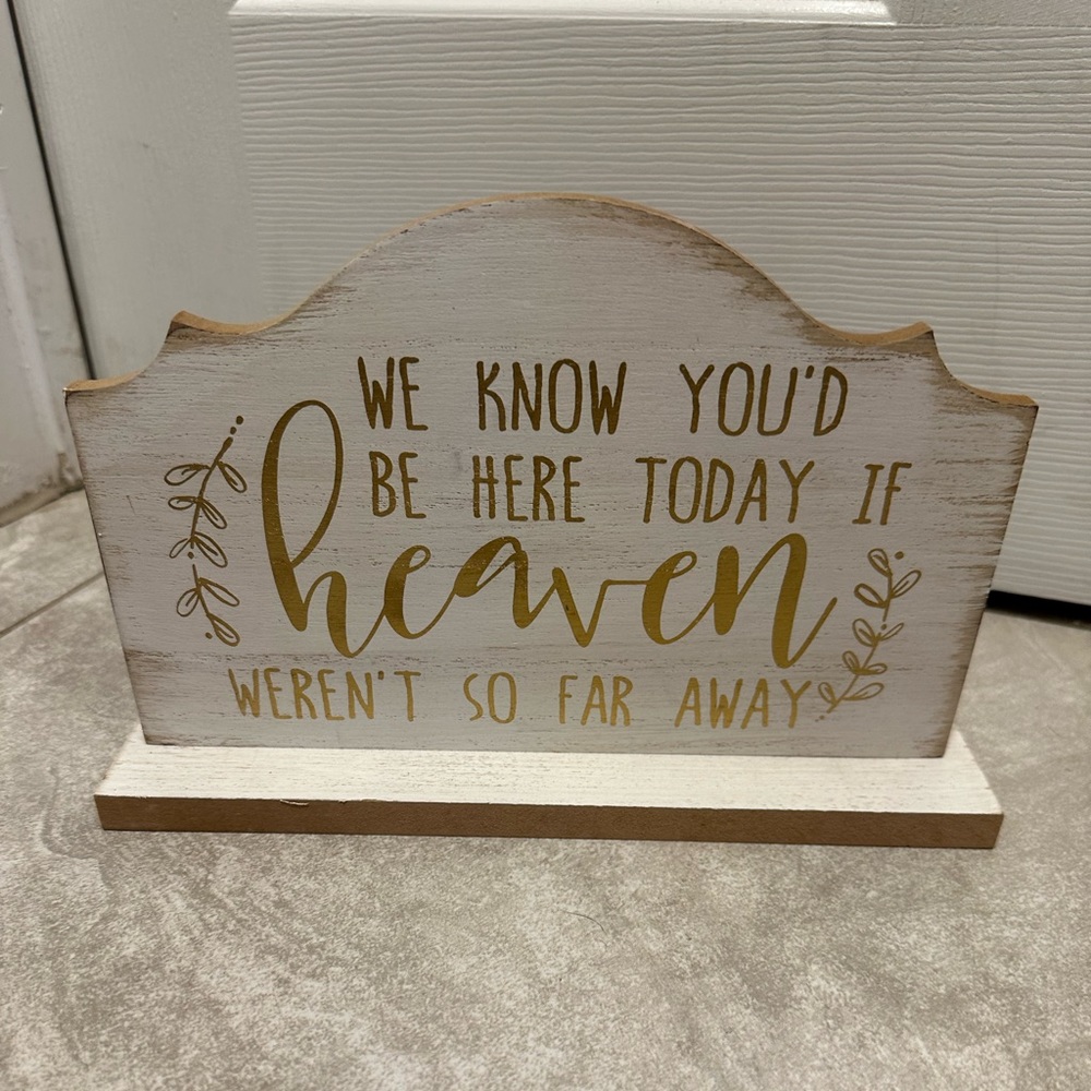 Wedding Remembrance Sign